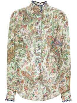 Etro: Блуза с принтом 