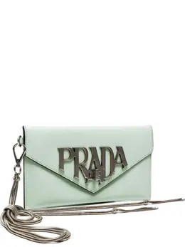 Prada Pre-Owned: Светлый клатч 