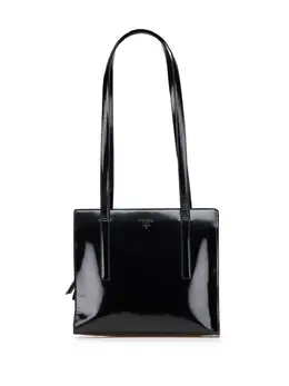 Prada Pre-Owned: Чёрная сумка-шоппер 