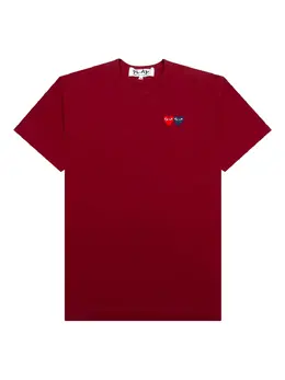 Comme Des Garçons Play: Красная футболка  Play