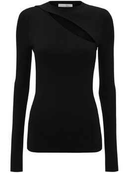 Victoria Beckham: Топ с длинным рукавом 