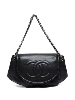 CHANEL Pre-Owned: Чёрная сумка 