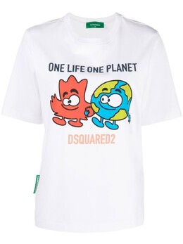 Dsquared2: Футболка с принтом 