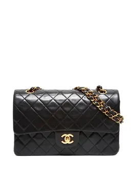 CHANEL Pre-Owned: Чёрная сумка 