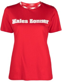 Wales Bonner: Красная футболка 