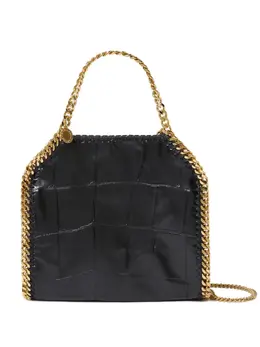 Stella McCartney: Чёрная сумка через плечо  Falabella