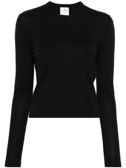 Courreges: Чёрный топ 