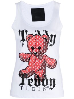 Philipp Plein: Топ  Teddy без рукава