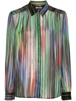 Just Cavalli: Чёрная рубашка 