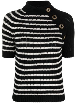 Balmain: Топ в полоску 
