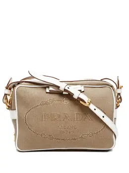 Prada Pre-Owned: Бежевая сумка 