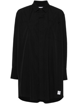 Sacai: Чёрная рубашка 