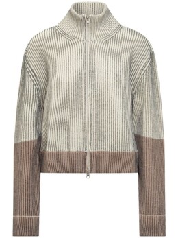 MM6 Maison Margiela: Двухцветный кардиган 