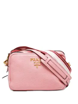 Prada Pre-Owned: Розовая сумка 