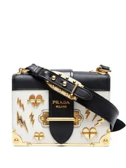Prada Pre-Owned: Белая сумка 