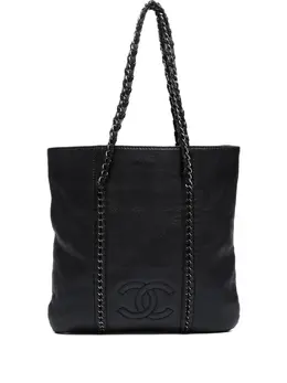 CHANEL Pre-Owned: Чёрная сумка 