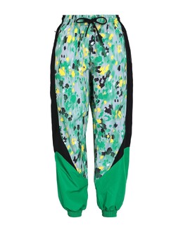 Adidas By Stella Mccartney: Зелёные брюки 