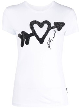 Philipp Plein: Белая футболка 