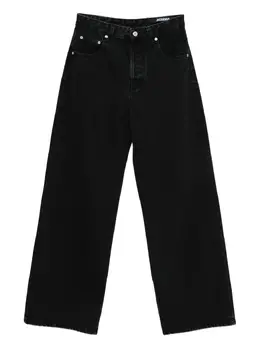 Jacquemus: Чёрные джинсы 