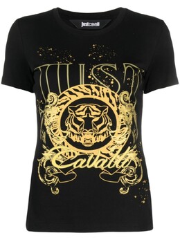 Just Cavalli: Футболка с принтом 