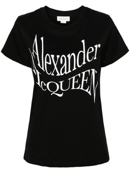 Alexander McQueen: Чёрная футболка 