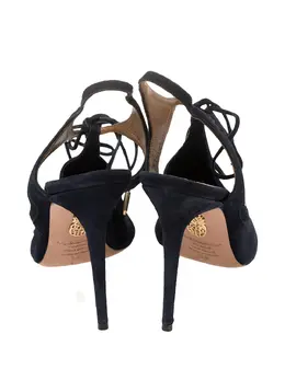 Aquazzura: Голубые босоножки 