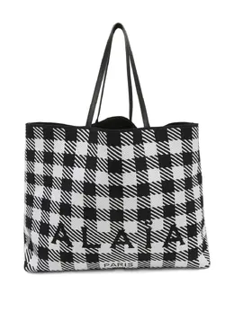 Alaïa Pre-Owned: Чёрная сумка-шоппер 