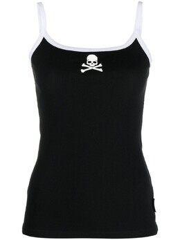 Philipp Plein: Чёрный топ  Skull