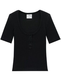 Courreges: Чёрный топ 