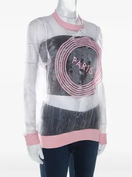 Kenzo Pre-Owned: Прозрачный топ 
