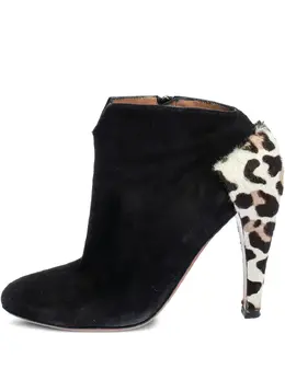 Alaïa Pre-Owned: Чёрные ботинки 