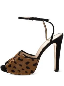 Charlotte Olympia: Коричневые босоножки 