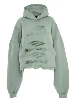 Balenciaga: Хлопковая толстовка 