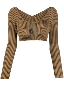 Jacquemus: Короткий кардиган 