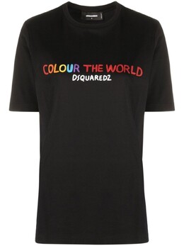 Dsquared2: Футболка с надписями 