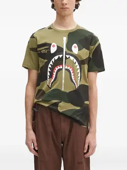A BATHING APE®: Зелёная футболка 