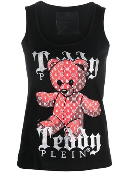 Philipp Plein: Топ  Teddy без рукава