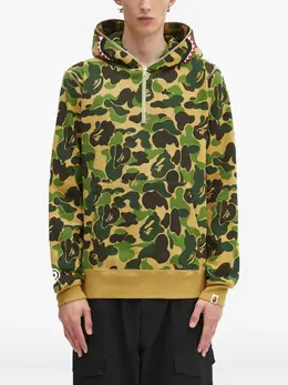 A BATHING APE®: Зелёная толстовка 