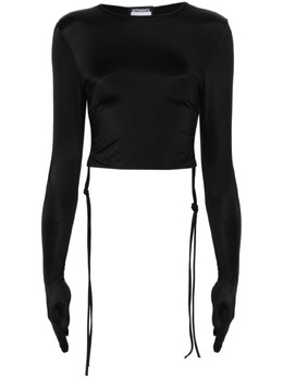 Vetements: Короткая футболка 