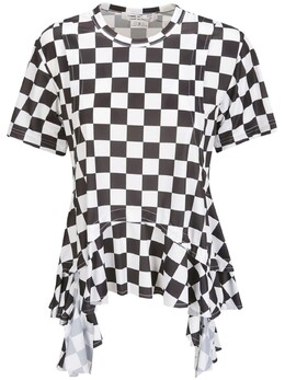 Comme des Garçons: Футболка в клетку 