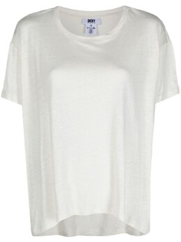 DKNY: Льняная футболка 