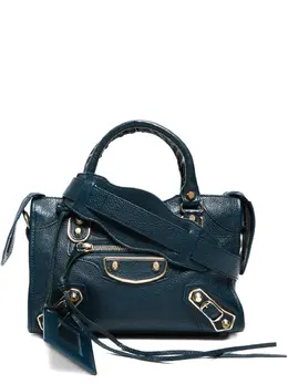 Balenciaga Pre-Owned: Зелёная сумка 
