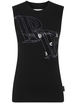 Philipp Plein: Чёрный топ 