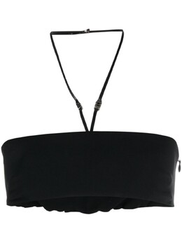 Dsquared2: Топ с воротником 
