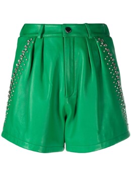 Philipp Plein: Кожаные шорты 