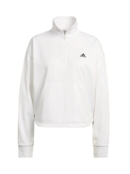 Adidas: Белый свитшот 