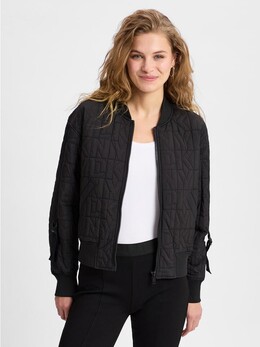 DKNY: Чёрная куртка 