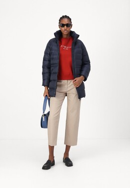 Tommy Hilfiger: Тёмное пальто 