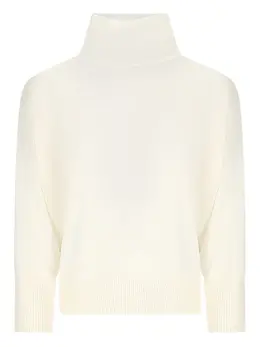 Max Mara: Белый свитер 