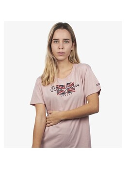 Pepe Jeans: Розовая футболка 